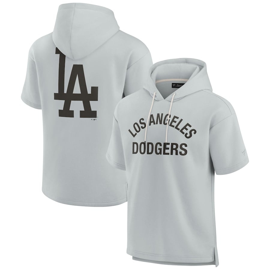 

Толстовка Fanatics Signature Los Angeles Dodgers, серый