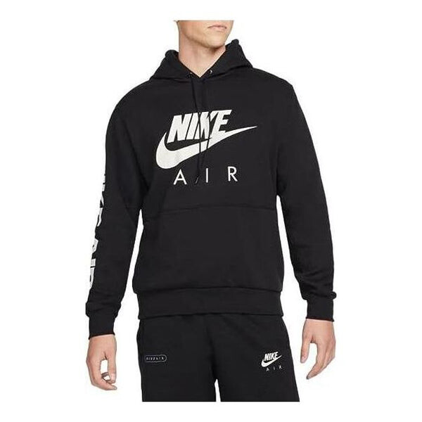 

Толстовка Nike Air Fleece Pullover Hoodie 'Brushed-Back', черный