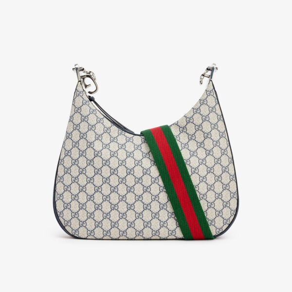 

Сумка на плечо Attache из холщовой ткани Gucci, бежевый