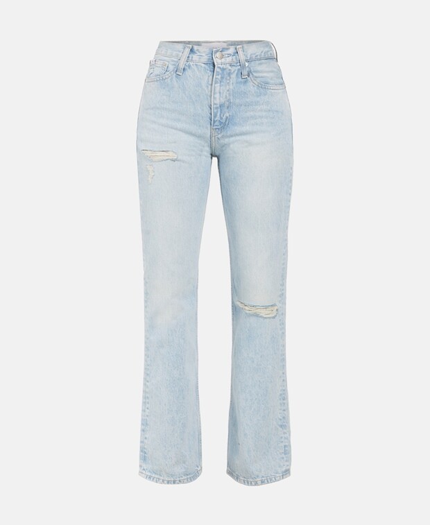 

Джинсы с вырезом Calvin Klein Jeans, светло-синий