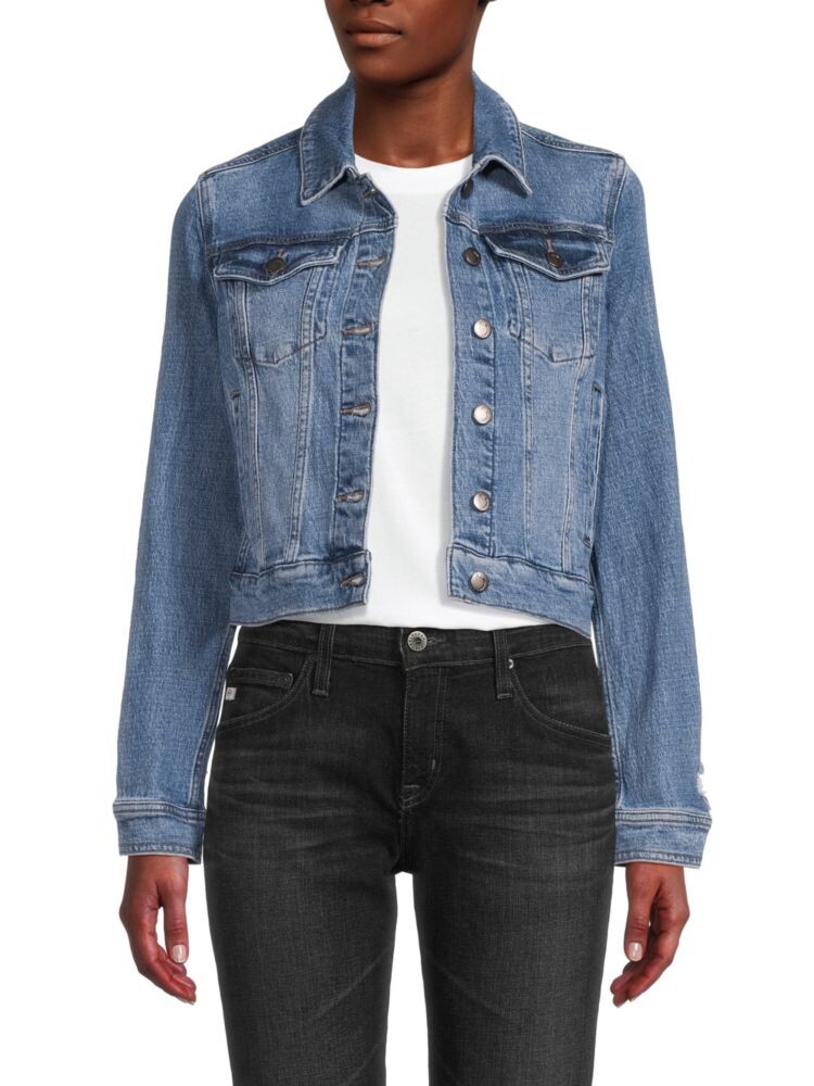 

Укороченная деминированная куртка с эффектом потертости Joe'S Jeans, цвет Marigold