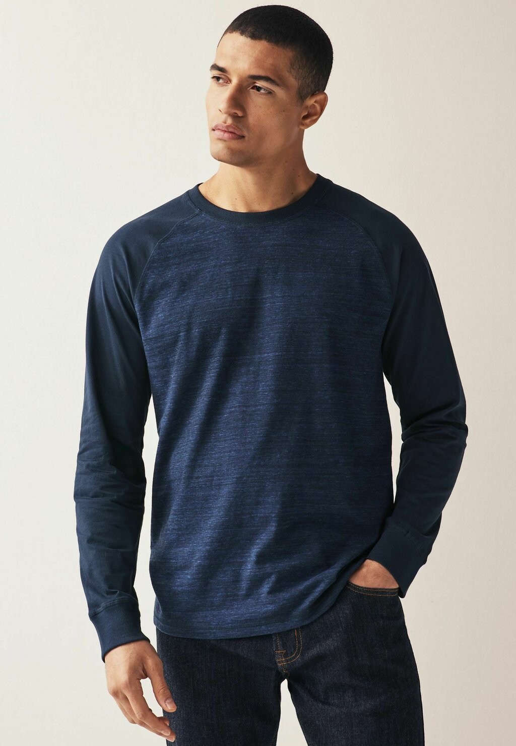 

Футболка с длинным рукавом Raglan Next, синий