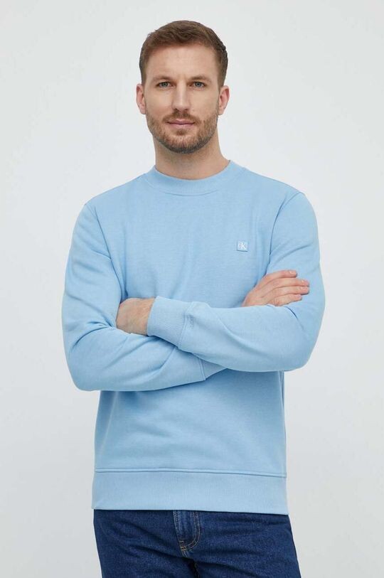 

Толстовка с капюшоном Calvin Klein Jeans, синий