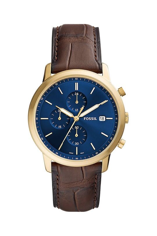 

Ископаемые часы Fossil, золотой
