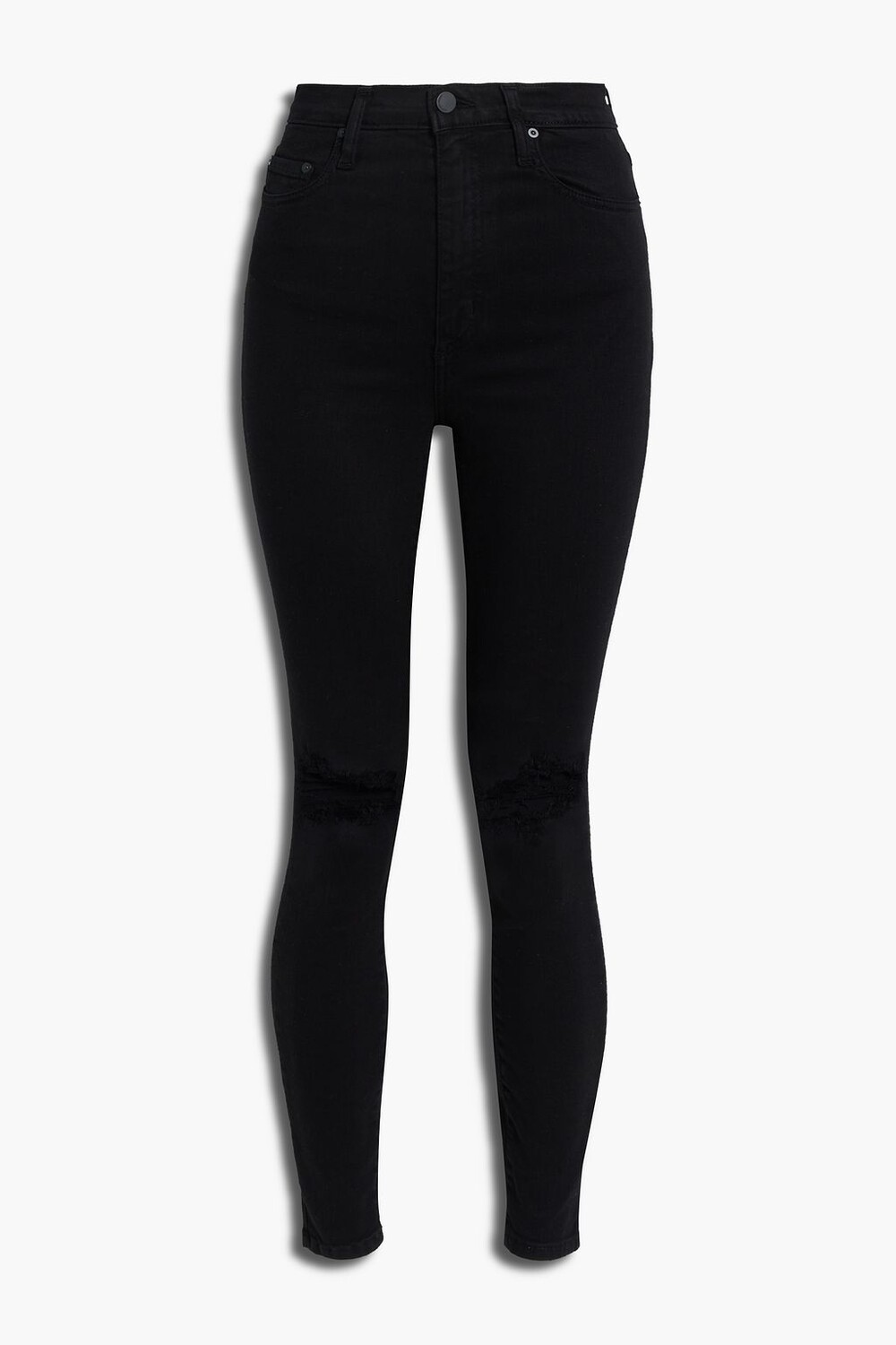 

Джинсы скинни с завышенной талией Siren Nobody Denim, черный
