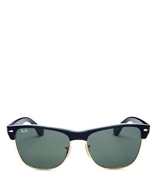 

Большие солнцезащитные очки Clubmaster, 57 мм Ray-Ban, цвет Black