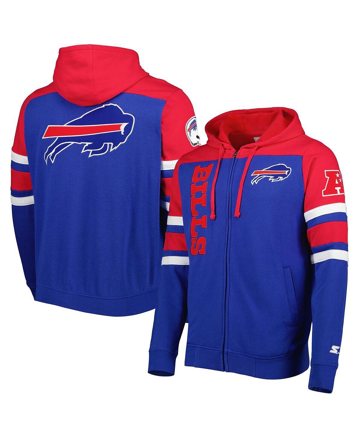 

Мужская куртка с капюшоном с молнией во всю длину Royal Buffalo Bills Extreme Starter