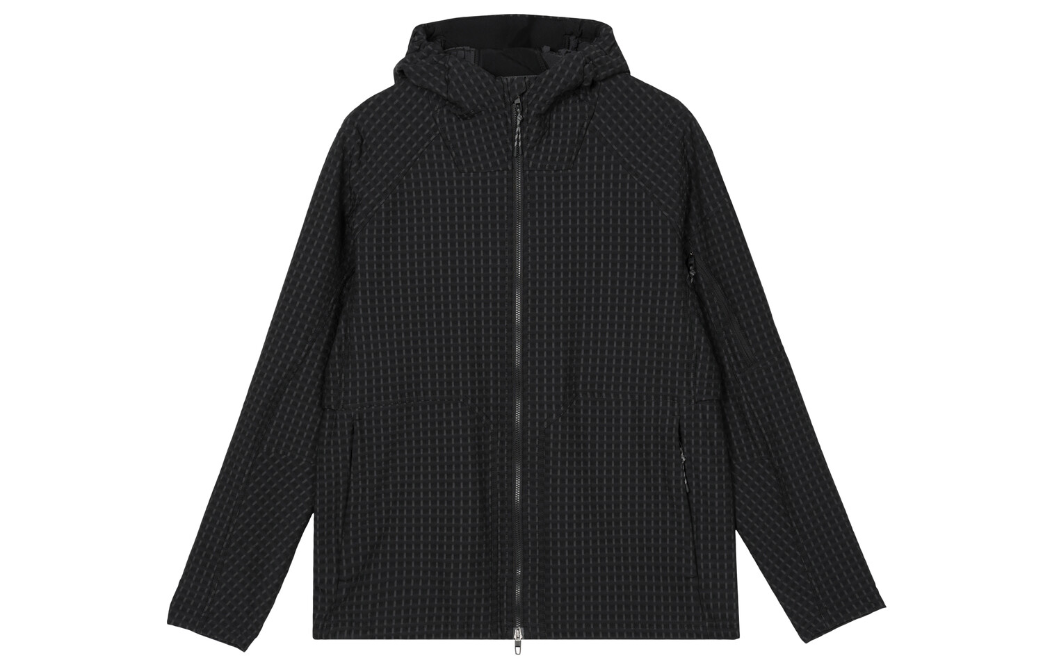 

Водоотталкивающая куртка мужская Lululemon, цвет Black/Graphite/BLK