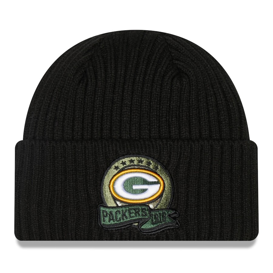 

Шапка New Era Green Bay Packers, черный