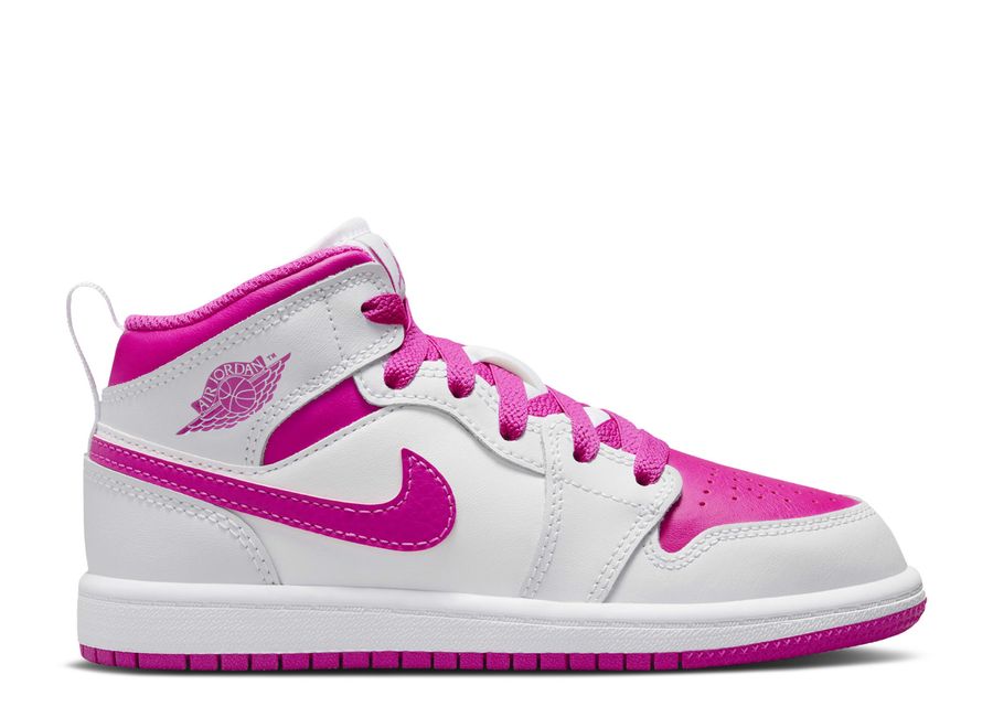 

Кроссовки Air Jordan Jordan 1 Mid PS, цвет Fire Pink