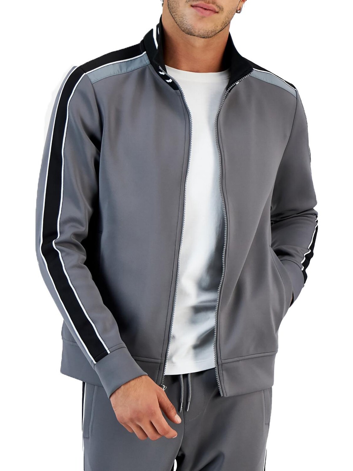 

Мужская спортивная куртка для фитнеса INC, цвет Harbor Grey