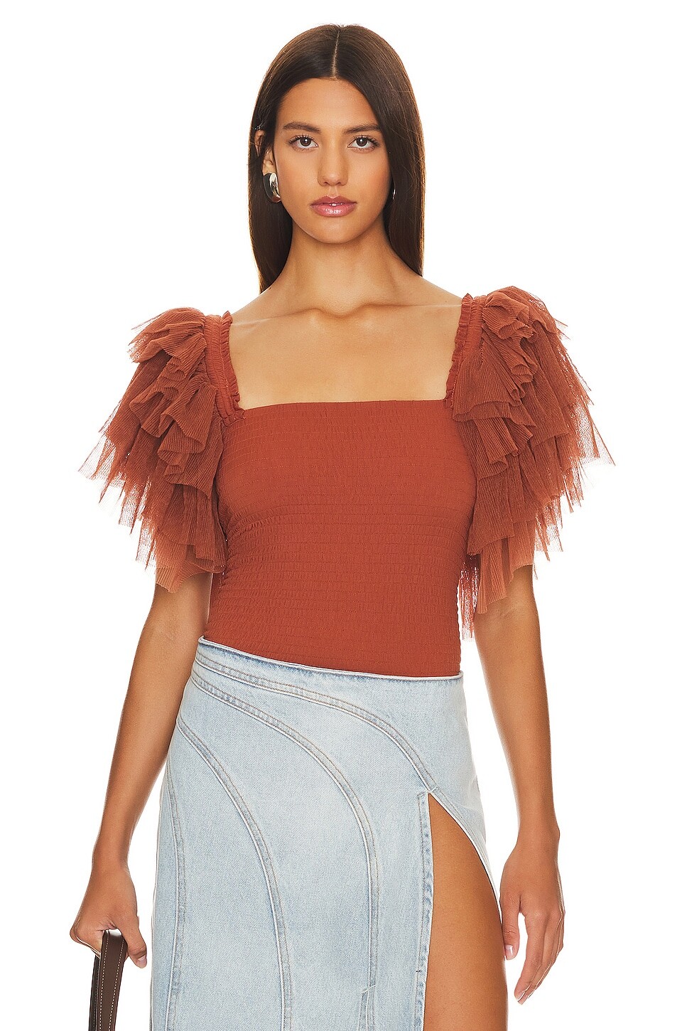 

Боди Free People x Intimately FP Kill The Light, цвет Caldera