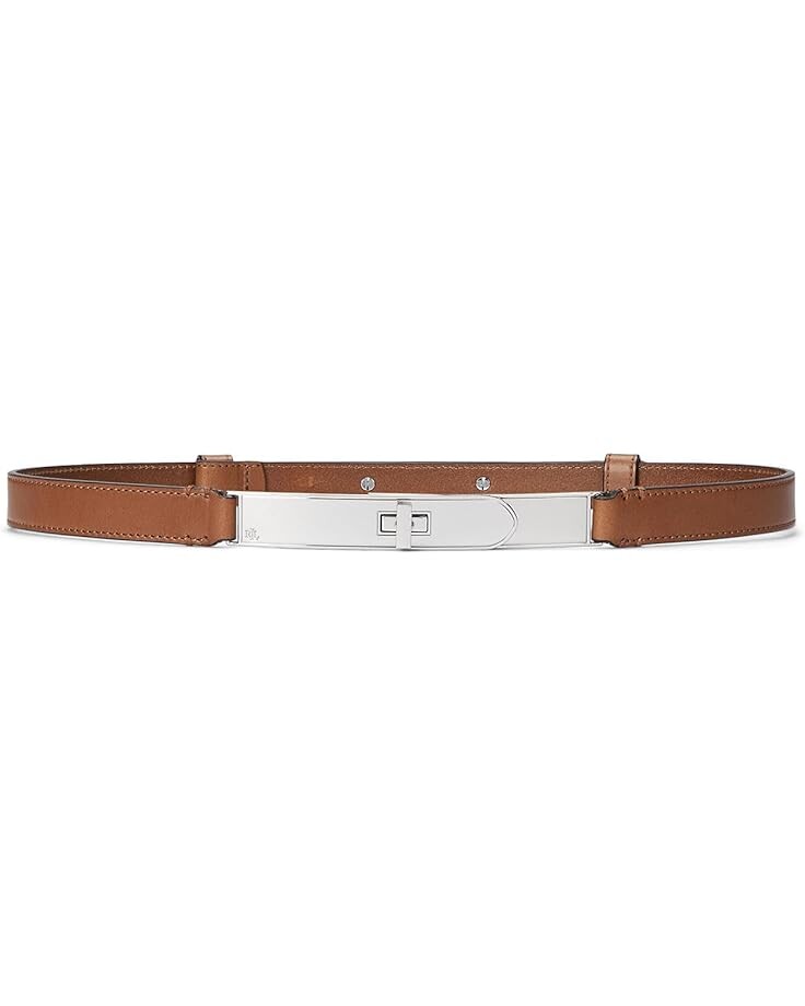 

Ремень LAUREN Ralph Lauren Turn-Lock Leather, цвет Cuoio