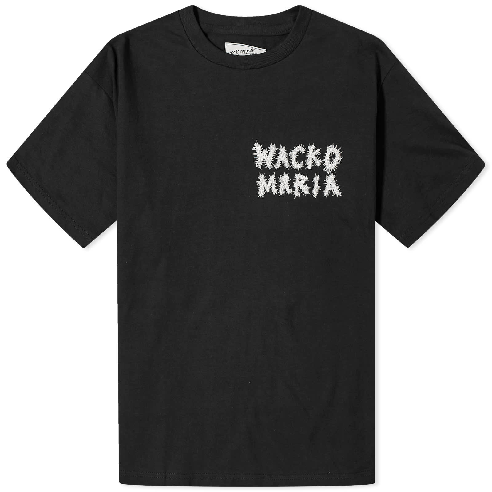 Футболка Wacko Maria X Neckface Type 5, черный