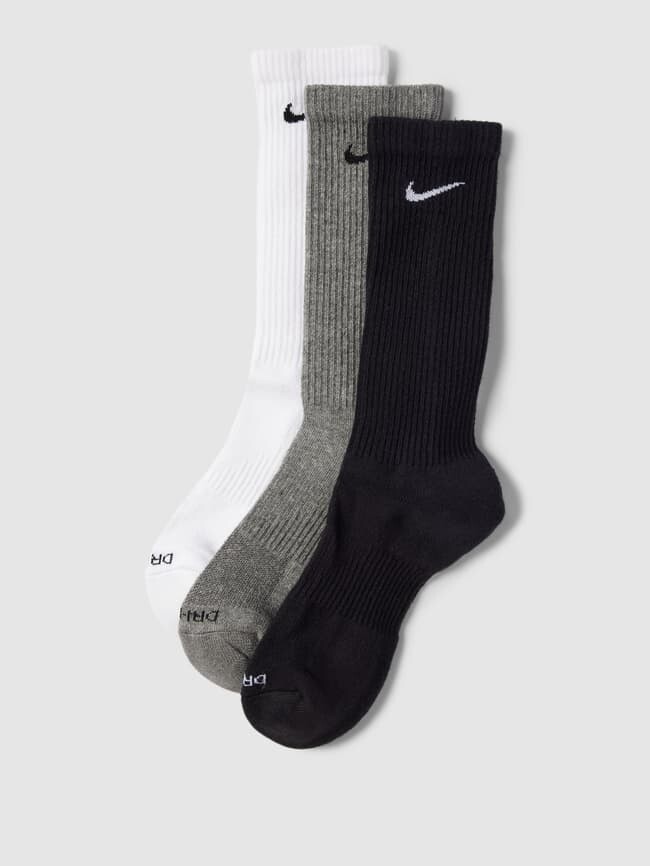 

Носки с принтом этикетки Nike, серый