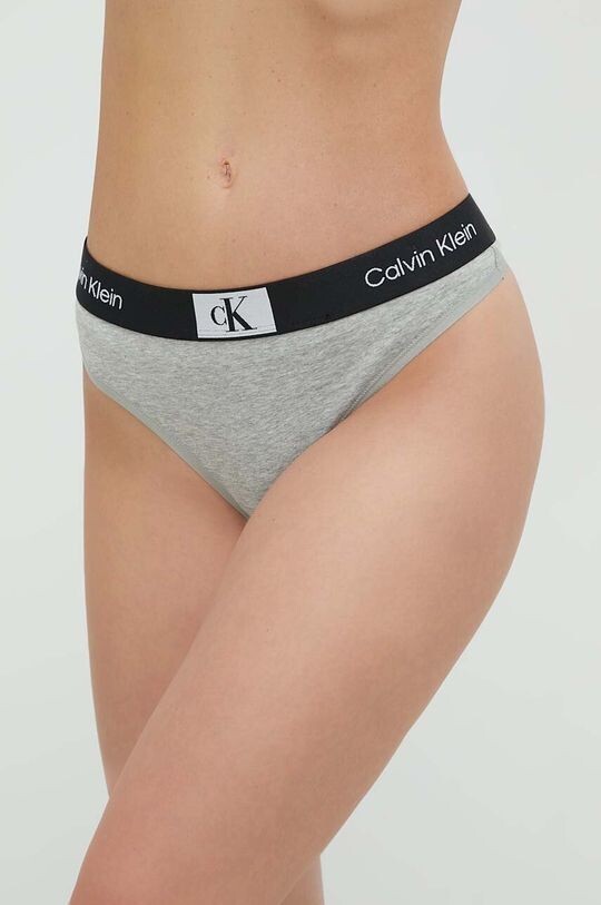 

Шлепки Calvin Klein Underwear, серый