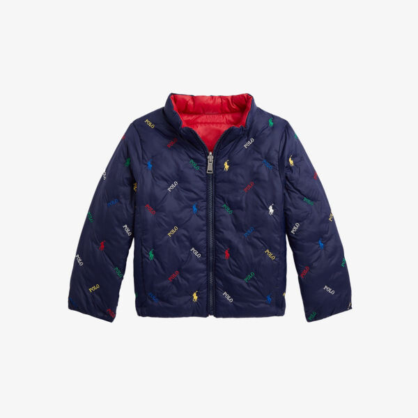 

Двусторонняя куртка Terra для мальчиков из переработанного полиэстера Polo Ralph Lauren, мультиколор