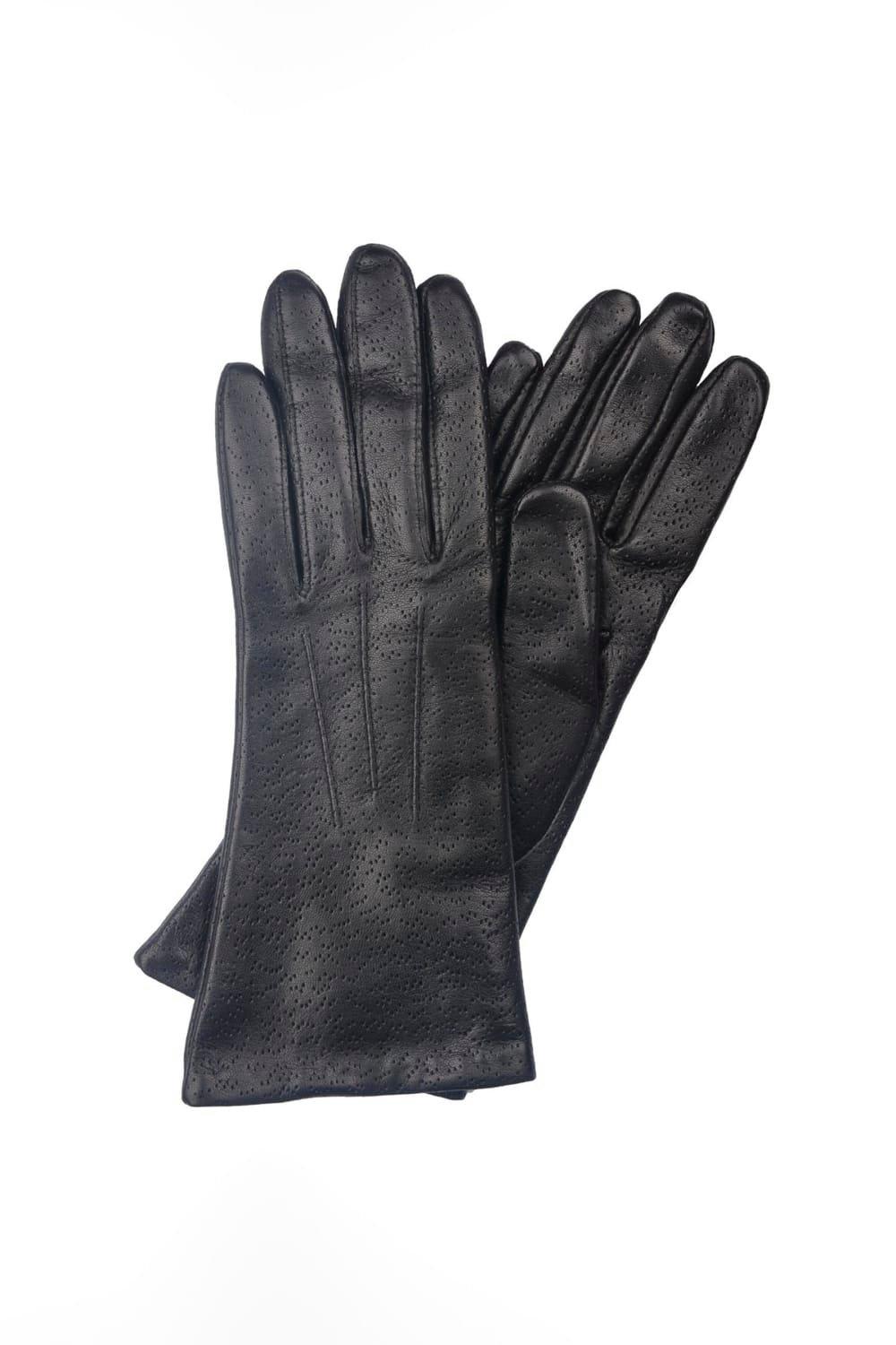 Классические кожаные перчатки Mia V Lakeland Leather, черный
