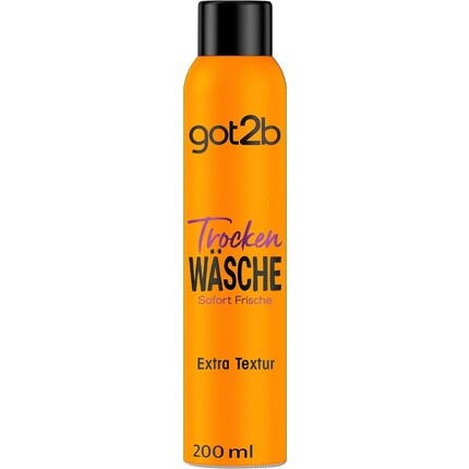 

Сухой шампунь Dry Wash Extra Texture 200мл, Got2B