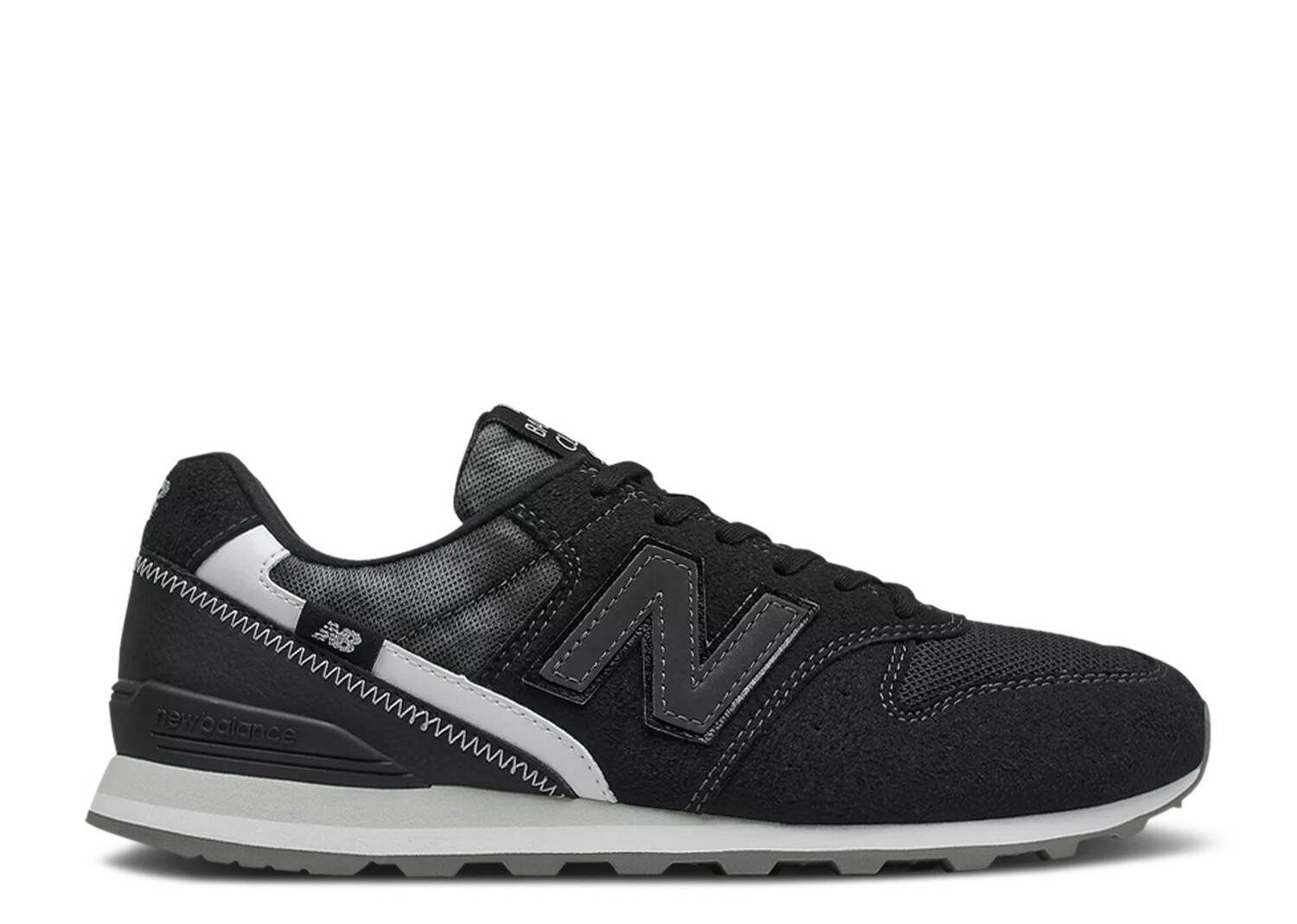 

Кроссовки New Balance Wmns 996V2 Wide 'Black White', черный