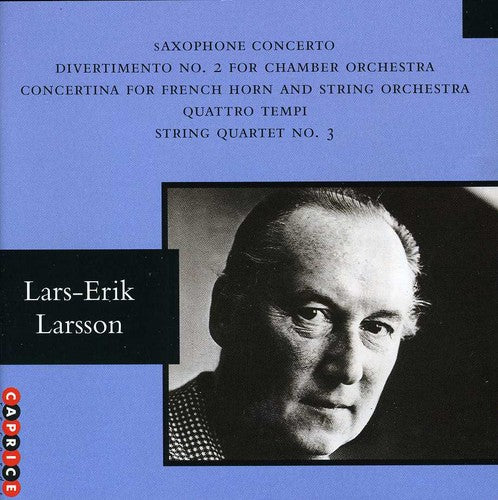 

CD диск Larsson / Swedish Radio Symphony: Concerto for Alto Saxophone & Sting