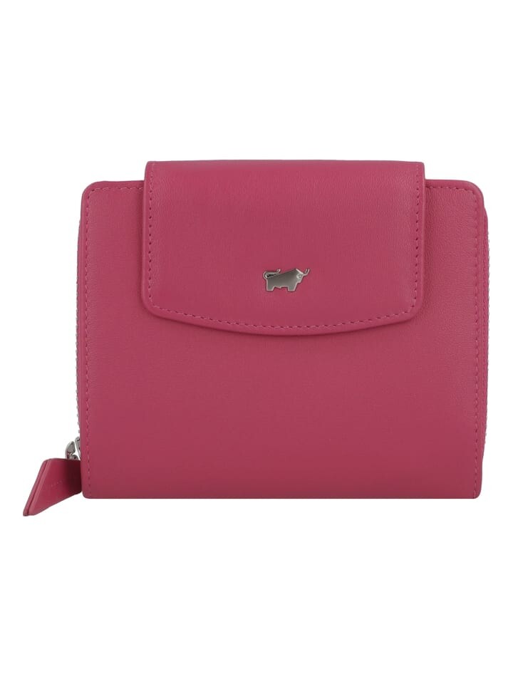 

Кошелек Braun Büffel Joy RFID Schutz Leder 12 cm, цвет passionfruit