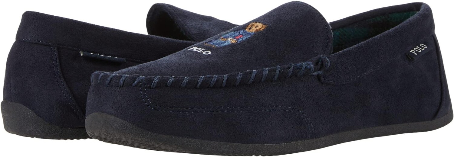 

Тапочки Declan Bear Moccasin Slipper Polo Ralph Lauren, темно-синий