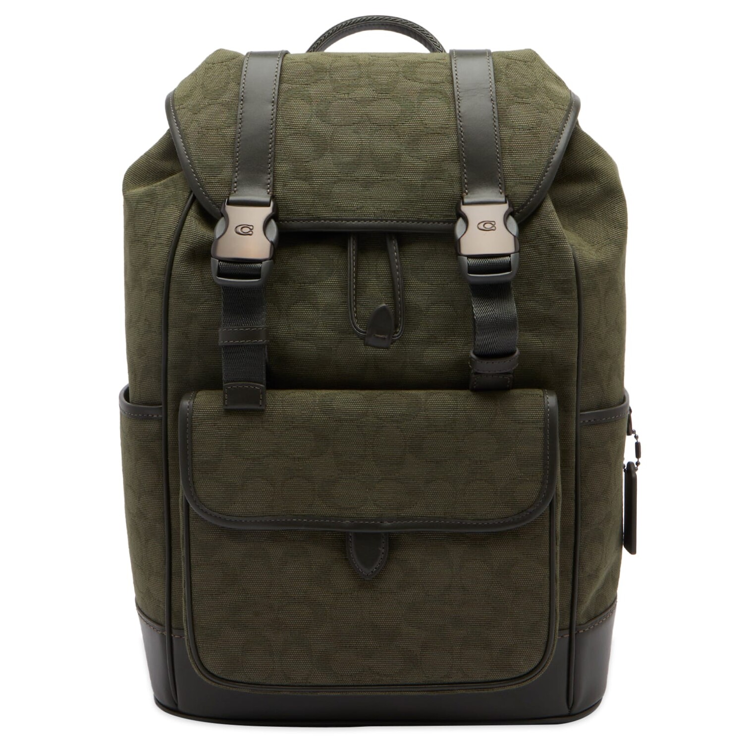 

Рюкзак Coach League Backpack, цвет Army Green Signature Canvas