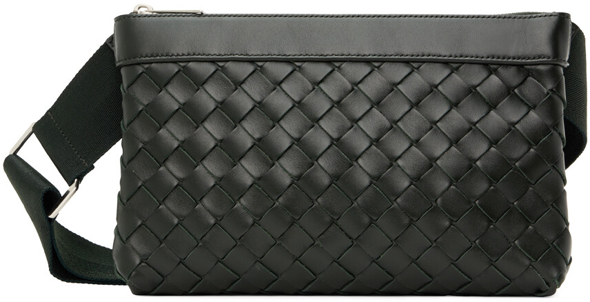 

Зеленая классическая сумка Intrecciato Bottega Veneta