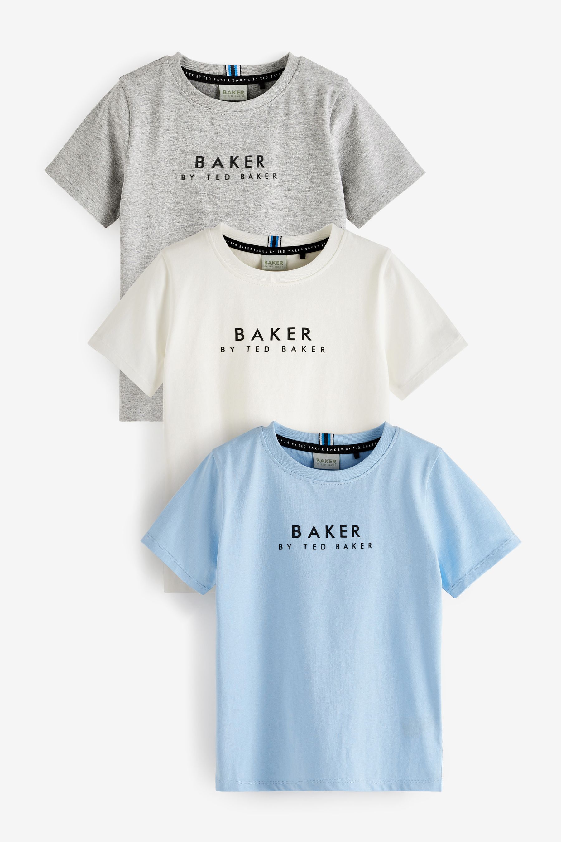 

Набор из 3 футболок Baker by Ted Baker, синий