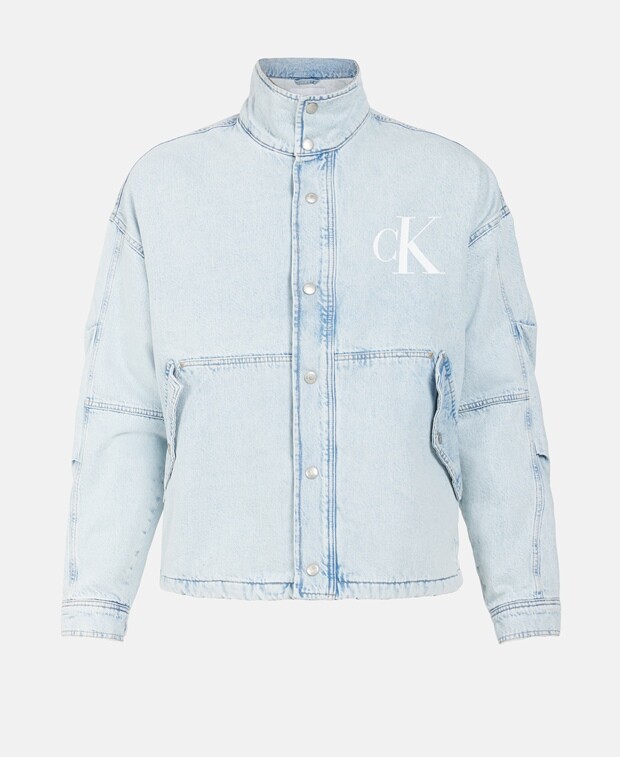 

Джинсовая куртка Calvin Klein Jeans, светло-синий