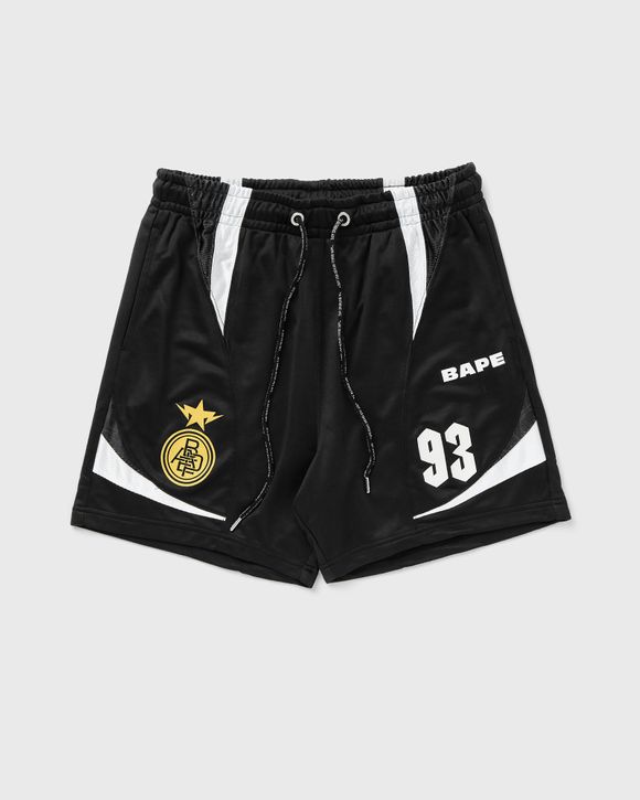 

Шорты A Bathing Ape Multi Logo Relaxed Fit Soccer Shorts, черный