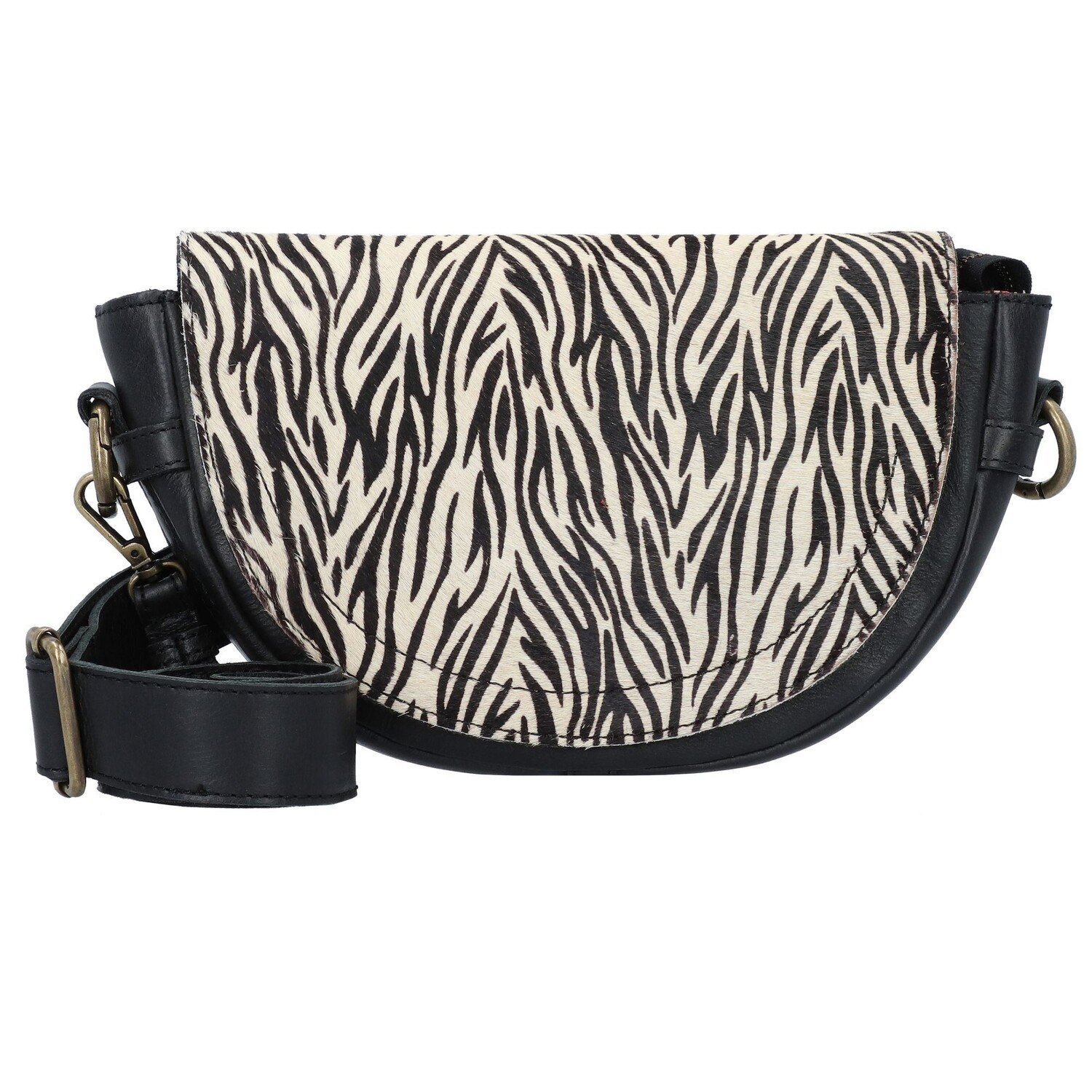 Сумка через плечо Cowboysbag Orbit Umhängetasche Leder 25 см, цвет zebra