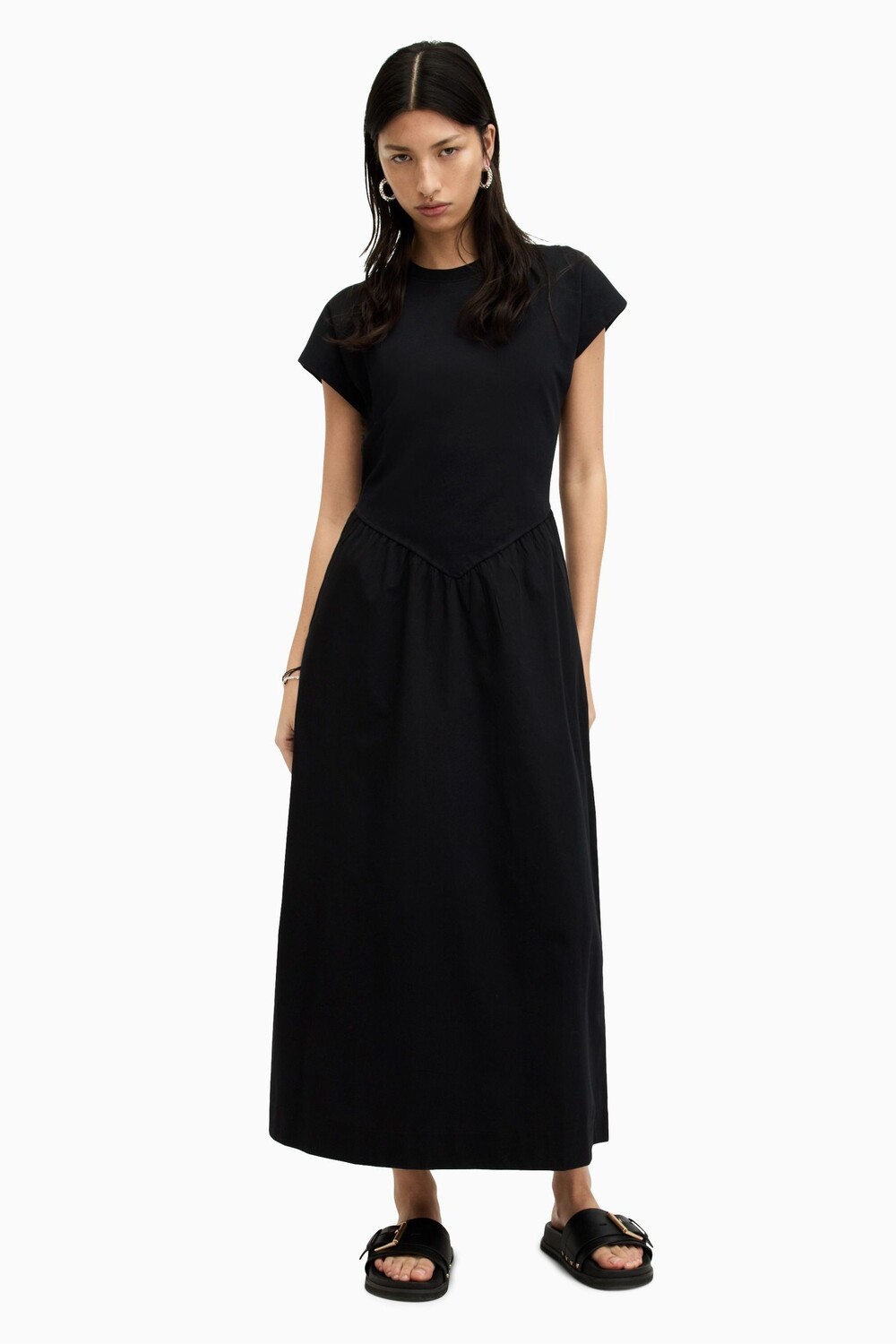 

Платье Allsaints Frankie All Saints, черный