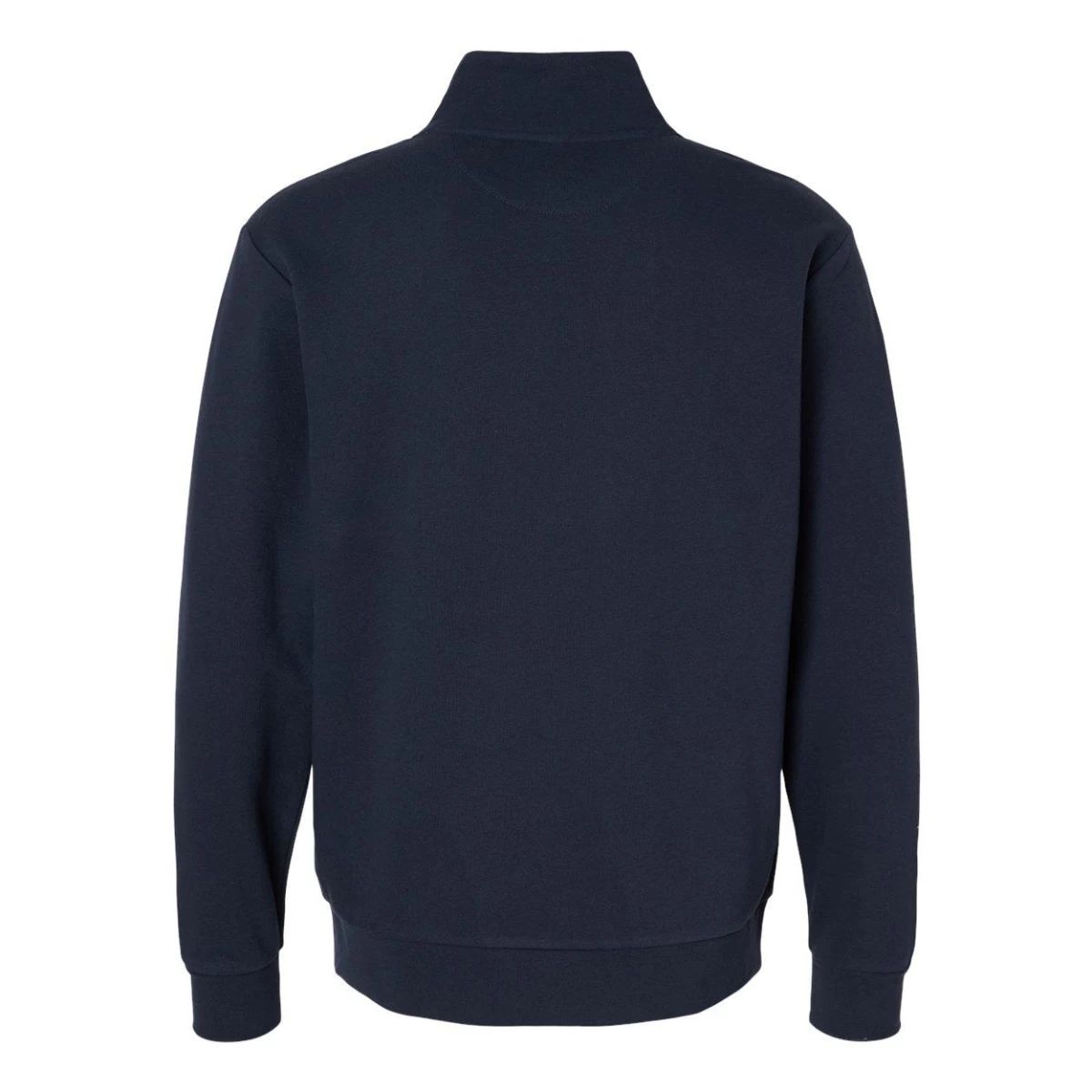 цена Флисовый пуловер унисекс с молнией на четверть Next Level, черный