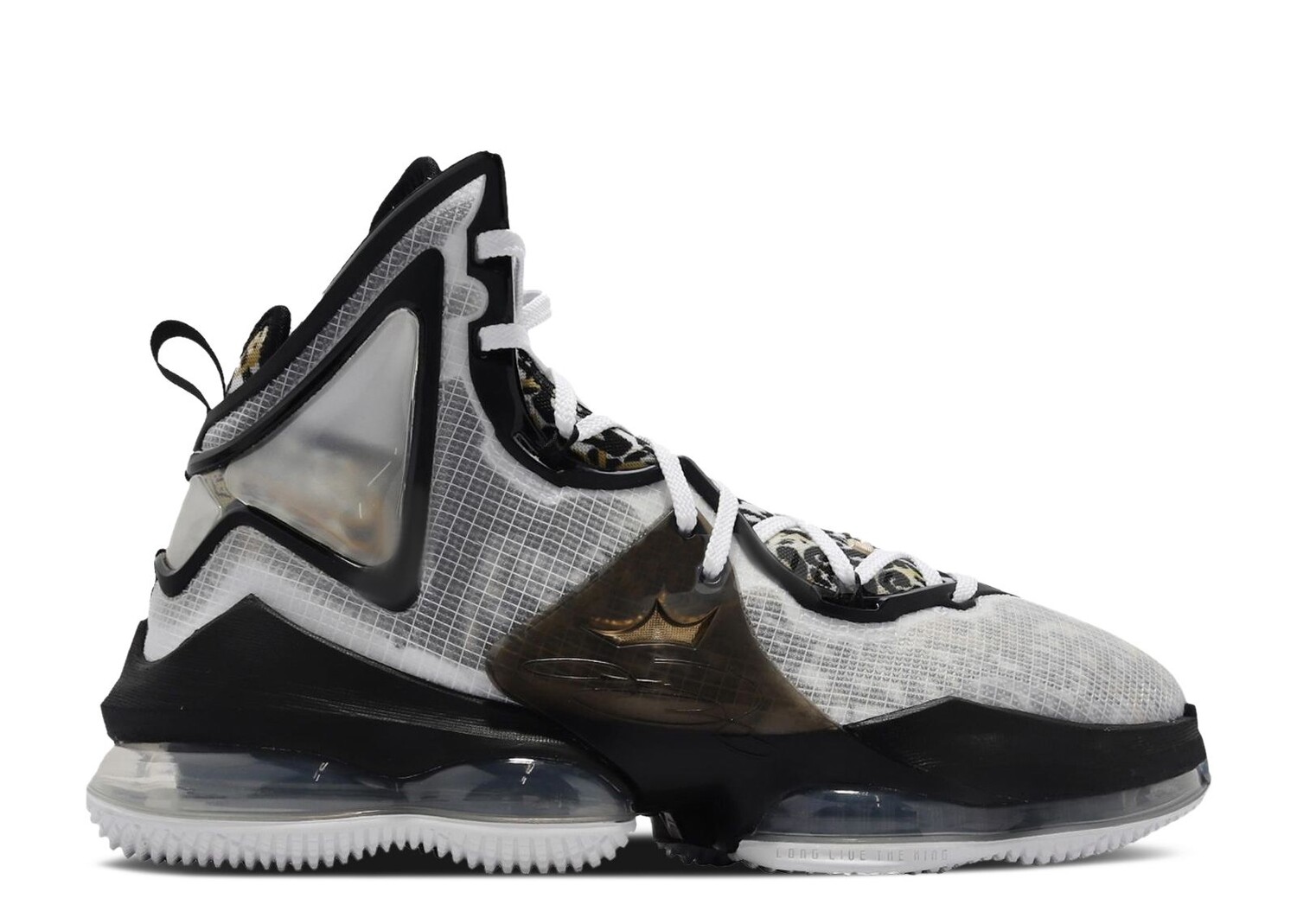 

Кроссовки Nike Lebron 19 Ep 'Leopard', белый, Белый;серый