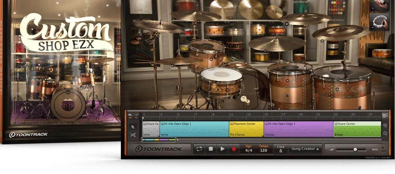 

Расширение Toontrack Custom Shop EZX