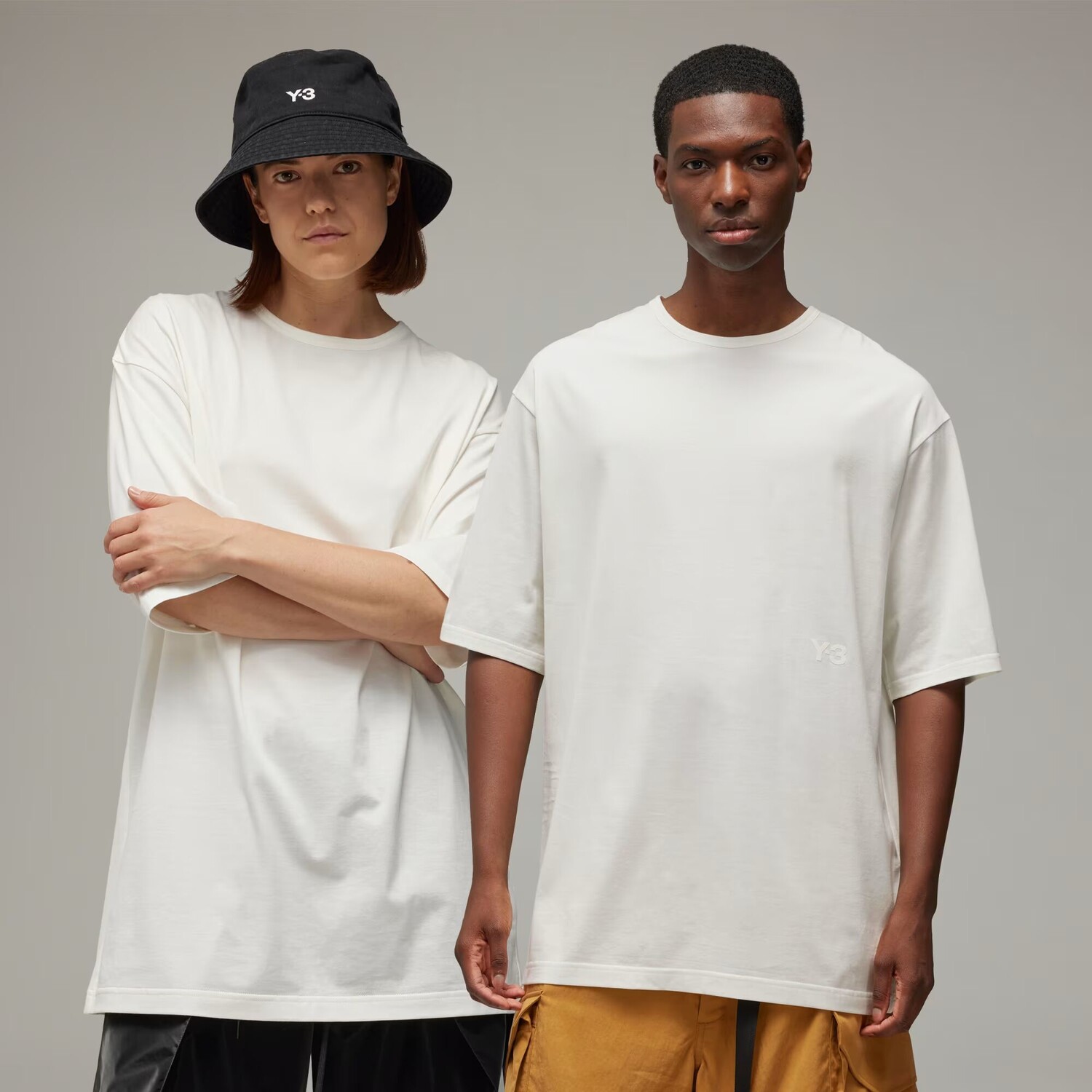 

Свободная футболка с короткими рукавами Y-3 Adidas