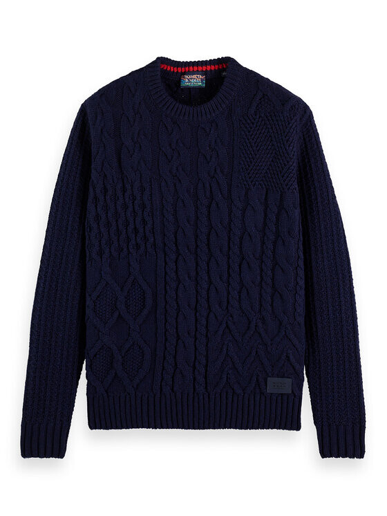 

Свитер обычного кроя Scotch & Soda, синий