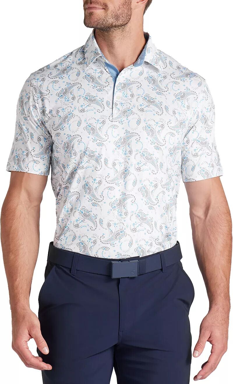 

Мужская футболка-поло для гольфа Puma CLOUDSPUN Paisley Golf