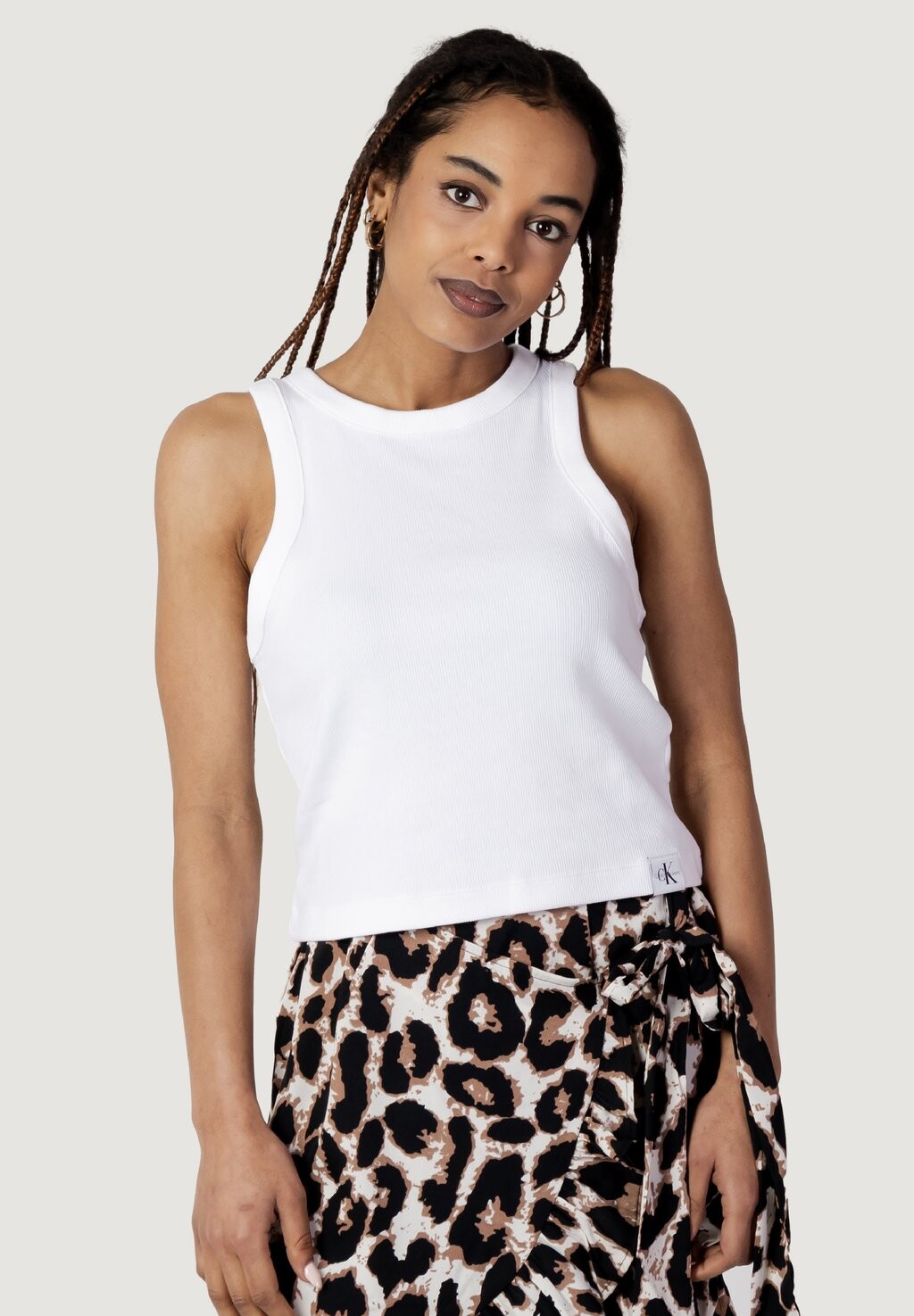 

Топ Calvin Klein Jeans, белый