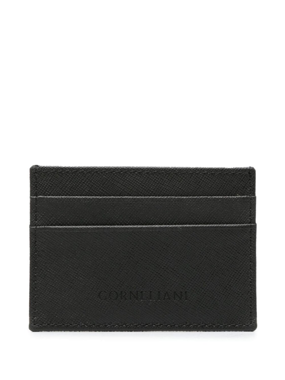

Corneliani картхолдер с тисненым логотипом, черный