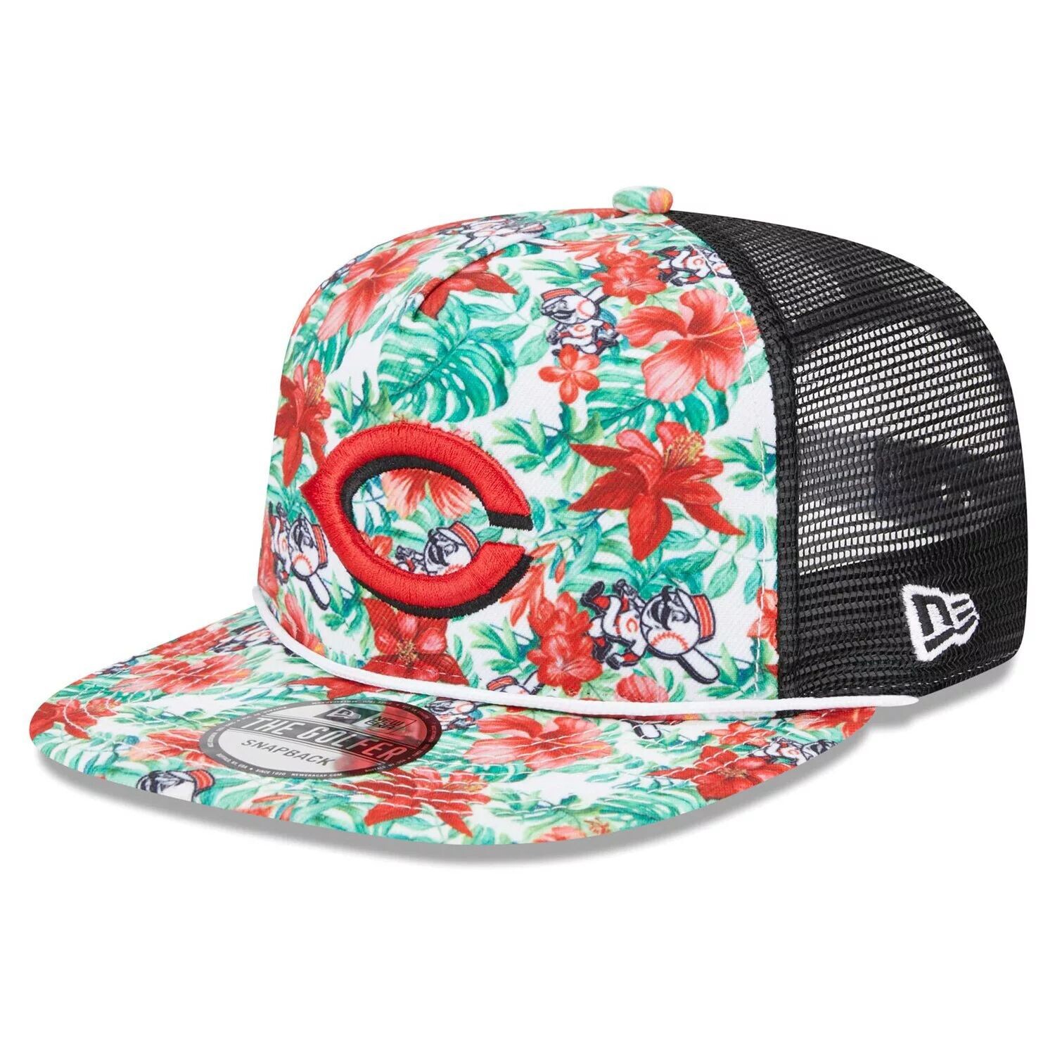 

Мужская кепка New Era Cincinnati Reds Tropic с цветочным принтом для гольфиста Snapback