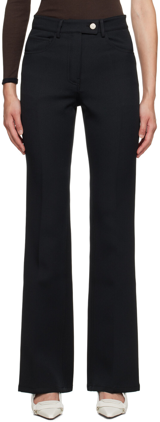 

Черные брюки Bootcut Courreges, Черный, Черные брюки Bootcut Courreges