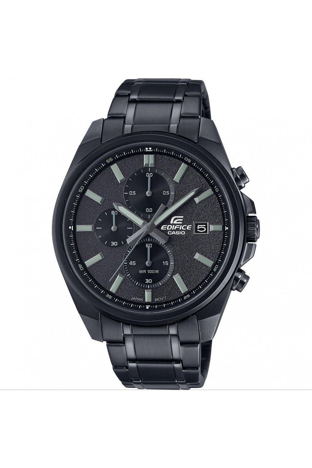 

Классические аналоговые часы Edifice из нержавеющей стали — EFV-610Dc-1Avuef Casio, черный