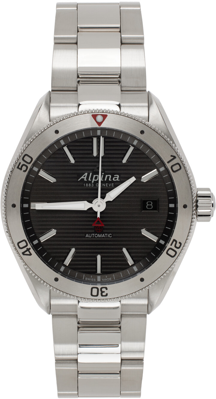 

Серебряные автоматические часы Alpiner 4 Alpina