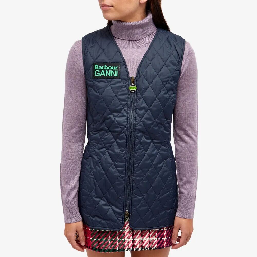 

Куртка Betty из коллаборации с Ganni Barbour, синий