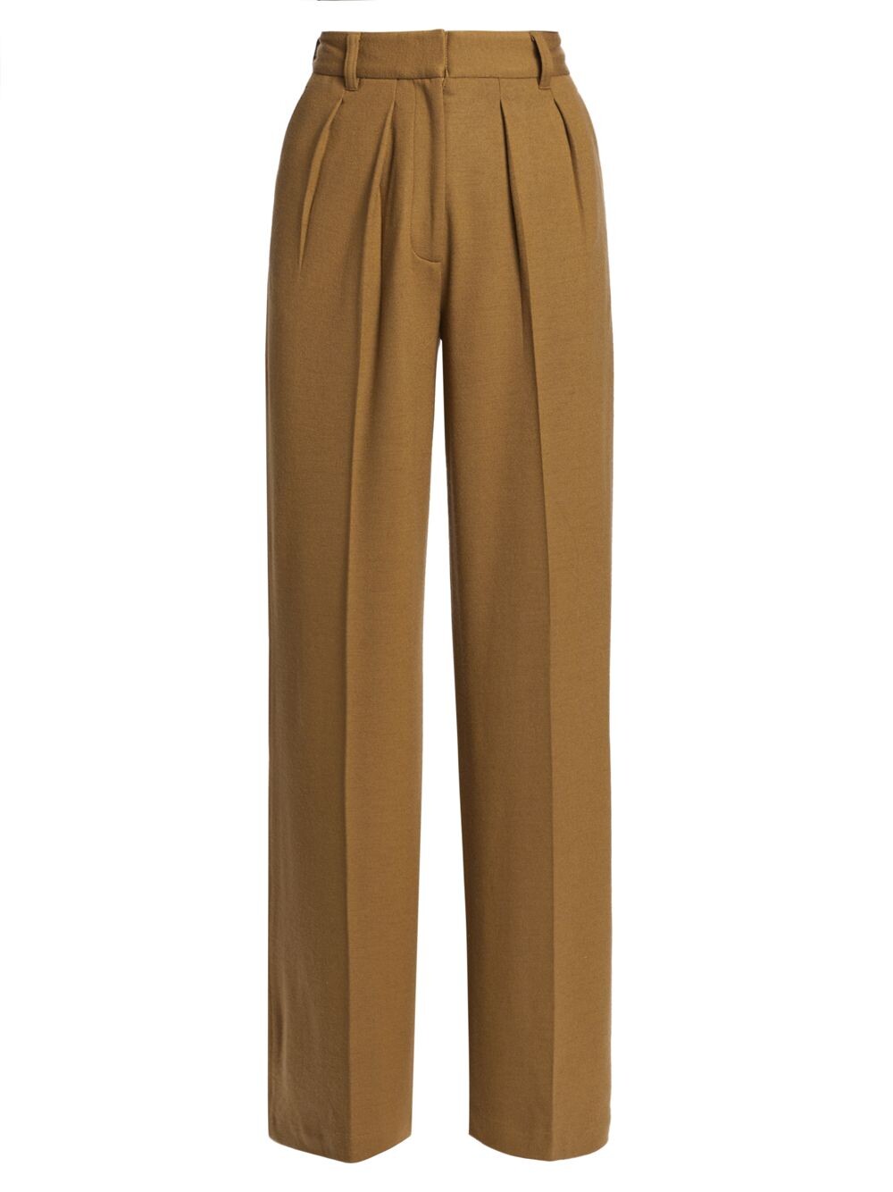 

Шерстяные широкие брюки Shelly rag & bone, кэмел