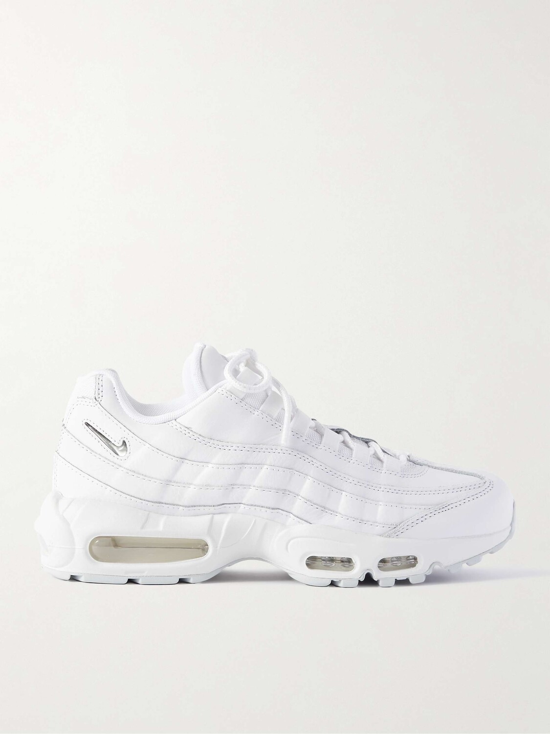 

Кожаные кроссовки Air Max 95 NIKE, белый
