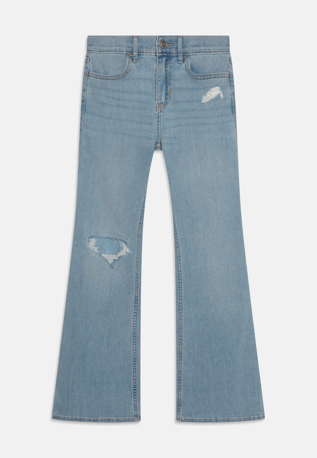 цена Расклешенные джинсы High Rise Flare Jeans Abercrombie & Fitch